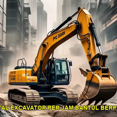 Mendalami harga rental excavator per jam di Bantul untuk proyek Anda